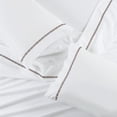 thumbnail image 2 of Hotel Grand  Tencel Cotton Blend Sheet Set Taupe King, 2 of 3