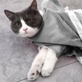 thumbnail image 4 of Muyoka Pet Cat Grooming Baño Lavado Bolsa de sujeción Ajustable Anti Scratch Bite Nails Corte Ducha Net Muyoka Hogar, 4 of 6