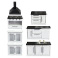 thumbnail image 4 of 1 Ensemble Mini Maison Mini Meubles de Cuisine Modèle DIY Mini Cuisinière à Gaz, 4 of 8