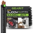 thumbnail image 1 of GearIT 14/3 14 AWG Cable de alimentación portátil (25 pies - 3 conductores) SJOOW 300V Cable eléctrico calibre 14 para cables de motor Luces portátiles Cargadores de batería Luces de escenario y maqui, 1 of 7