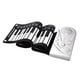 thumbnail image 5 of Teclado electrónico portátil de 49 teclas Piano enrollable manual para niños principiantes (plata), 5 of 12