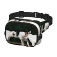 thumbnail image 2 of Disketp Cute Goat Baby Riñonera de Doble Capa, Bolsa de Cintura Ajustable para Viajes, Correr y Senderismo, Riñonera Ligera para Hombre y Mujer, 2 of 9
