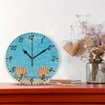 thumbnail image 2 of Wall Clock 10 Inch Battery Operated Clocks Living Room Decor, Silent Non-Ticking for Living Room Home Kitchen office Clock Beach Chairs, 2 of 9