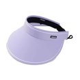 thumbnail image 5 of bestolf Women Sun Hat Empty Top Adjustable Buckle Foldable Cap Summer Cycling Hiking Air Circulation Hat, 5 of 8