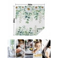 thumbnail image 4 of Green Eucalyptus Leaves Cloth Napkins Set of 8 Reusable Dinner Napkins, Summer Botanical Daisy Floral Cocktail Napkin Washable Table Napkins for Wedding/Holiday Party/Baby Shower 20"x20", 4 of 7