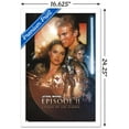 thumbnail image 3 of Star Wars: Attack of the Clones - One Sheet (No Billing Block) Wall Poster, 14.725" x 22.375" Framed, 3 of 6