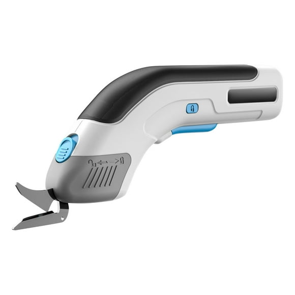 Ciseaux à Tissu au Lithium Sans Fil à Main Coupe-Tissu Machine de Coupe Rapide pour Usage Domestique Conception Légère en Plastique