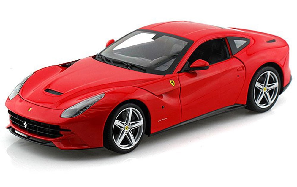 Ferrari F12 Berlinetta, Red - Mattel Hot Wheels BCJ72 - 1/18 Scale