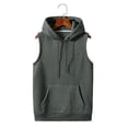 thumbnail image 2 of Sudaderas Con Capucha Para Hombres Casual Pulloversleeveless Gym Pocket Chaleco Con Capucha Sudadera Con Capucha Odeerbi ODB-4, 2 of 4