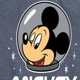 thumbnail image 3 of Mickey & Friends - Mickey Portrait Retro - Women's Short Sleeve Graphic T-Shirt, 3 of 5