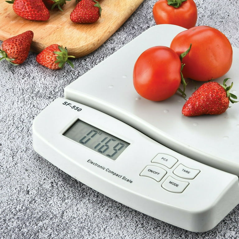 Digital Compact Scale For Kitchen Postal Shipping Mail Weight Counting 