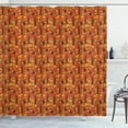 thumbnail image 1 of Ambesonne Hedgehog Shower Curtain, Autumn Season Nature, 69"Wx75"L, Multicolor, 1 of 3