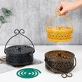 thumbnail image 2 of MyLifeUNIT Mosquito Coil Holder, Retro Portable Mosquito Incense Burner for Home and Camping (Bronze), 2 of 7
