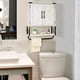 thumbnail image 4 of Gabinete de Baño de 3 Niveles, Armario de Pared para Baño (Blanco), 4 of 8