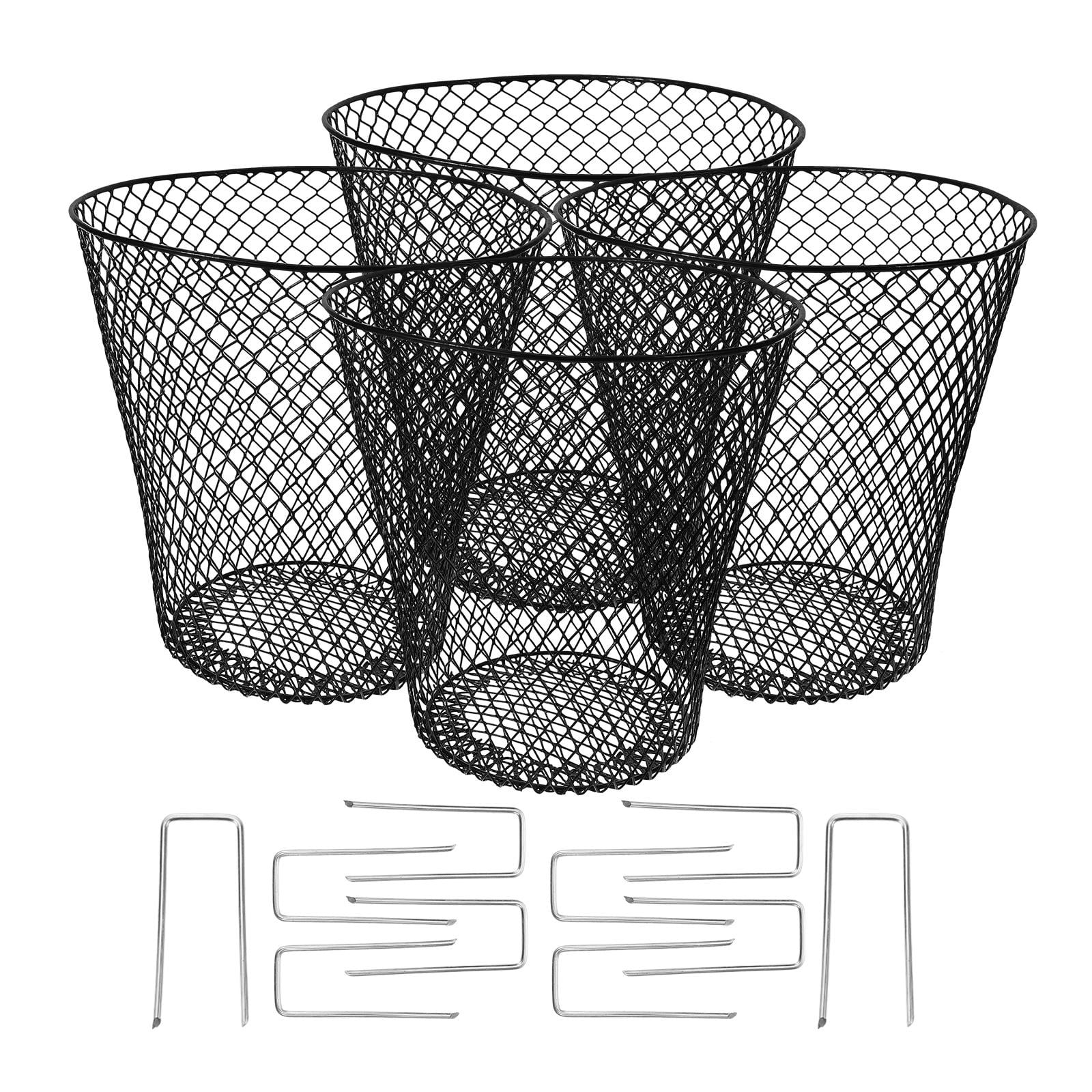 OUNONA 1 Set of Sturdy Plant Protector Mesh Designed Plant Cage Multi-use Flowerpot Mesh Cover