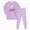 A68-Purple, variant on Ccpelsie Little/Big Boys and Girls Cozy Pajamas Set Kids Sleepwear for Children Fall and Winter Homewear Light Pink,2-3 Years