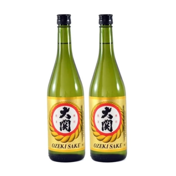 Duo Pack Sake Ozeki Junmai 750 Ml Ozeki Sake