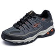 thumbnail image 1 of Zapatillas de moda Skechers Afterburn M. Fit de cuero para hombre, color gris, 1 of 3