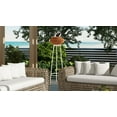 thumbnail image 2 of Nova 39.5" Indoor/Outdoor Patio Lantern Stand Daisy White Steel, 2 of 5