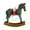 Green, variant on Horse Ornaments for Christmas Tree, Ongmies Christmas Rocking Horse Ornament - Decorative Hanging & Tabletop Figurine for Holiday Decor, Christmas Decorations Indoor