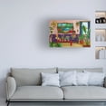 thumbnail image 2 of Canvas Wall Art - Christine Rotolo 'Plant Hugger' Wall Art for Living Room, Bedroom, or Office Décor by Trademark Fine Art - 47 x 30 Inches, 2 of 4