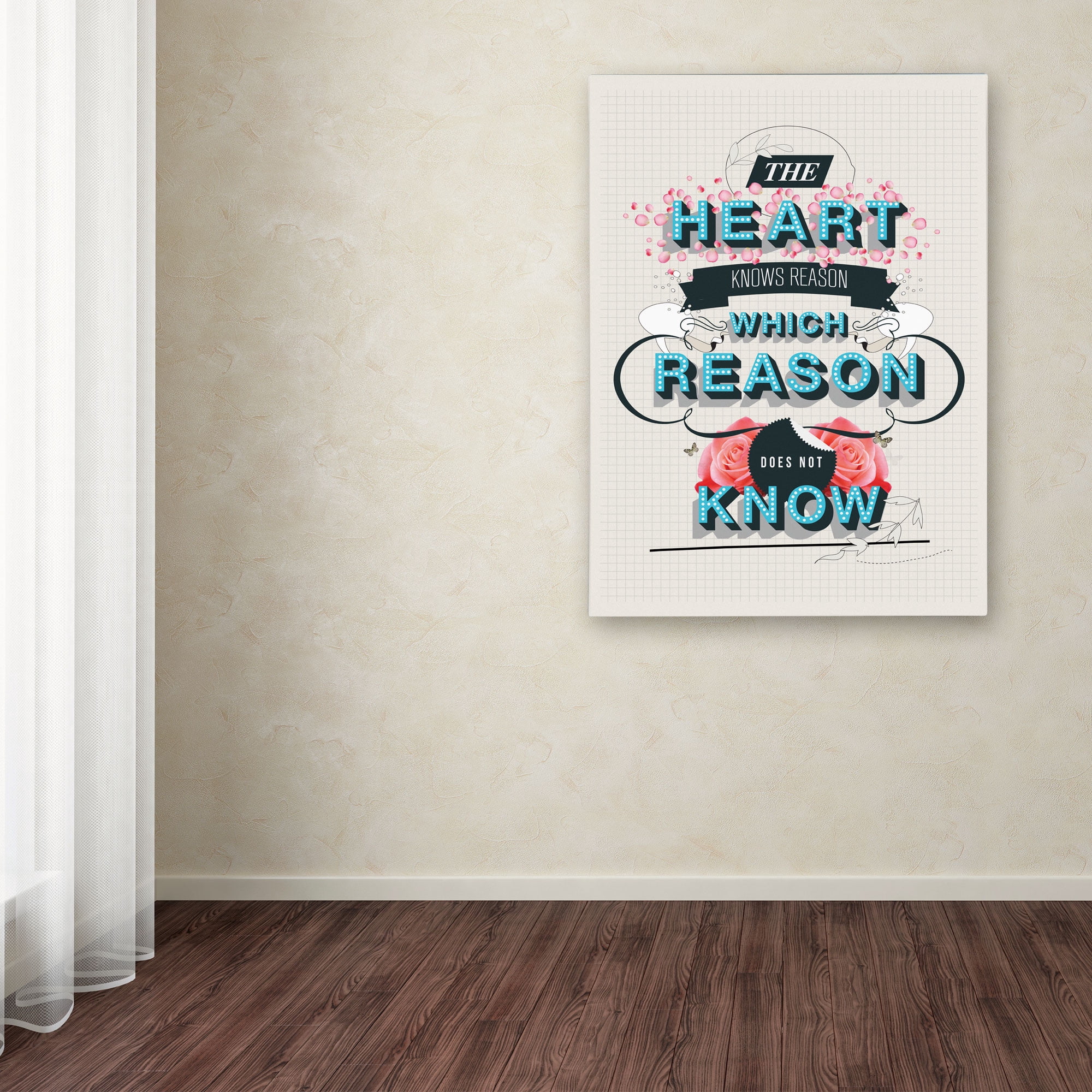 Trademark Fine Art 'The Reason' Canvas Art by Kavan & Co