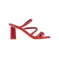 thumbnail image 2 of Marc Fisher Womens Kristin Faux Leather Slip On Strappy Sandals, 2 of 3