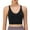 Black, variant on Darzheoy Sports Bras for Women Yoga Solid Sleeveless Cold Shoulder Casual Tanks Blouse Tops Intimates Bras for Women No Underwire 75A/75B/75C/75D/80A