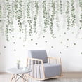 thumbnail image 3 of Farcauo 2 Set Wall Decals Peel and Stick Wall Stickers Decor Flower Wall Murals Tree Wall Decals Floral Wall Decals Living Room Floral Wall Stickers & Murals Boho Wall Stickers for Bedroom, 3 of 3