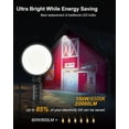 thumbnail image 5 of 150W LED Dusk to Dawn Outdoor Light, 6500K Daylight, IP66 Waterproof, Adjustable (Barn, Yard, Garage), 5 of 7