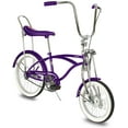 thumbnail image 3 of Wonder Wheels 16" Lowrider Hi-Ten Steel Drum Brake Single Speed Bicycle with One Piece Crank and Alloy Rims - Purple, 3 of 6