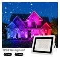 thumbnail image 4 of LED RGB Floodlight 50W 100W APP Smart Flood Light Outdoor Lighting IP68 Waterproof LED RGB Spotlight Reflector ,Multifunctional Lighting, 4 of 7