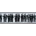 thumbnail image 3 of Charlie Chaplin Movie Wallpaper Border - 15ft x 7in (Black & White, Film Reel Design), 3 of 4