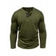 thumbnail image 4 of pstuiky Camisas casuales de manga larga para hombre, Suéter informal de color liso para hombre, cárdigan con botones, manga larga, cuello redondo y bolsillo. tops de invierno para hombre s, 4 of 7