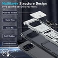 thumbnail image 4 of MYKOMI Étui Compatible avec Google Pixel 9/9 Pro avec Objectif Coulissant Intégré + Protecteur d'Écran + Support Anneau Doigt, Étui de Téléphone Protectrice Intégrale Antichoc Robuste, 4 of 8