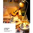 thumbnail image 3 of De Muebles En Miniatura De DIY Mini Dollhouse, 1/ Tea Con Luces LED, Festival / Cumpleaños / Valentín, Decoraci Sunnimix Miniaturas de casa de muñecas DIY Mini, 3 of 7