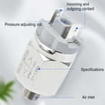 thumbnail image 2 of Mini Pressure Switch Adjustable External Pressure Controller Hydraulic Automatic Sensor Open Compressor Accessory QPM11-NO-01O0.02-0.1, 2 of 9