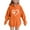 Orange, variant on ATOGUTA Girls Sweatshirts Long Sleeve Pullover Top Hoodie Kids Fall Winter Sweatshirts Size 5T-15, Blue
