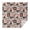 Pioneer Flower Floral-3, variant on Pioneer Flower Floral Print Pattern Square Tablecloth, Waterproof Wipeable Spillproof Washable Table Cover for Home Kitchen Party Decor, 42"x42"