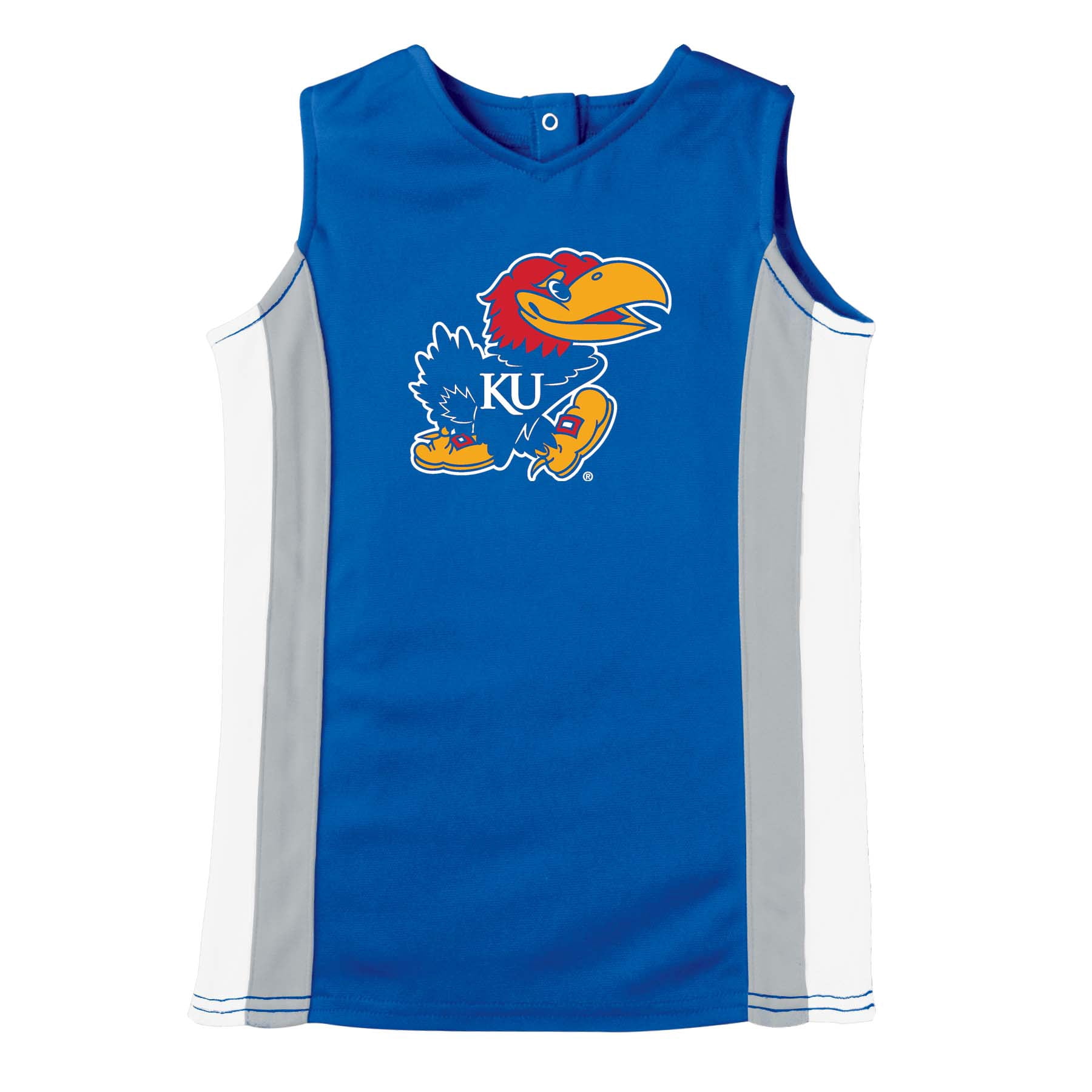 Girls Toddler Russell Royal Kansas Jayhawks Cheerleader Dress