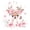 Blush White, variant on Castle Fairy Dreamy Flowers Deer King Bedding 7pcs,Kawaii Floral Daisy Butterfly King Bed in a Bag,Light Pink Mint,Pink Reversible