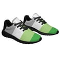 thumbnail image 6 of Aromantic Flag Shoes Mens Womens Running Sneakers Mesh Breathable Jogging Walking Shoes Black Size 8.5, 6 of 7