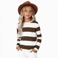 thumbnail image 5 of 7-8T Child Girls Long Sleeve T-Shirts Fall Winter Basic Tops 12 18 24 Months 1T 2T 3T 4T 5T 6T 7T 8T 10T Kids Casual Crew Neck Layering Tees Girls Fall Clothes, 5 of 7