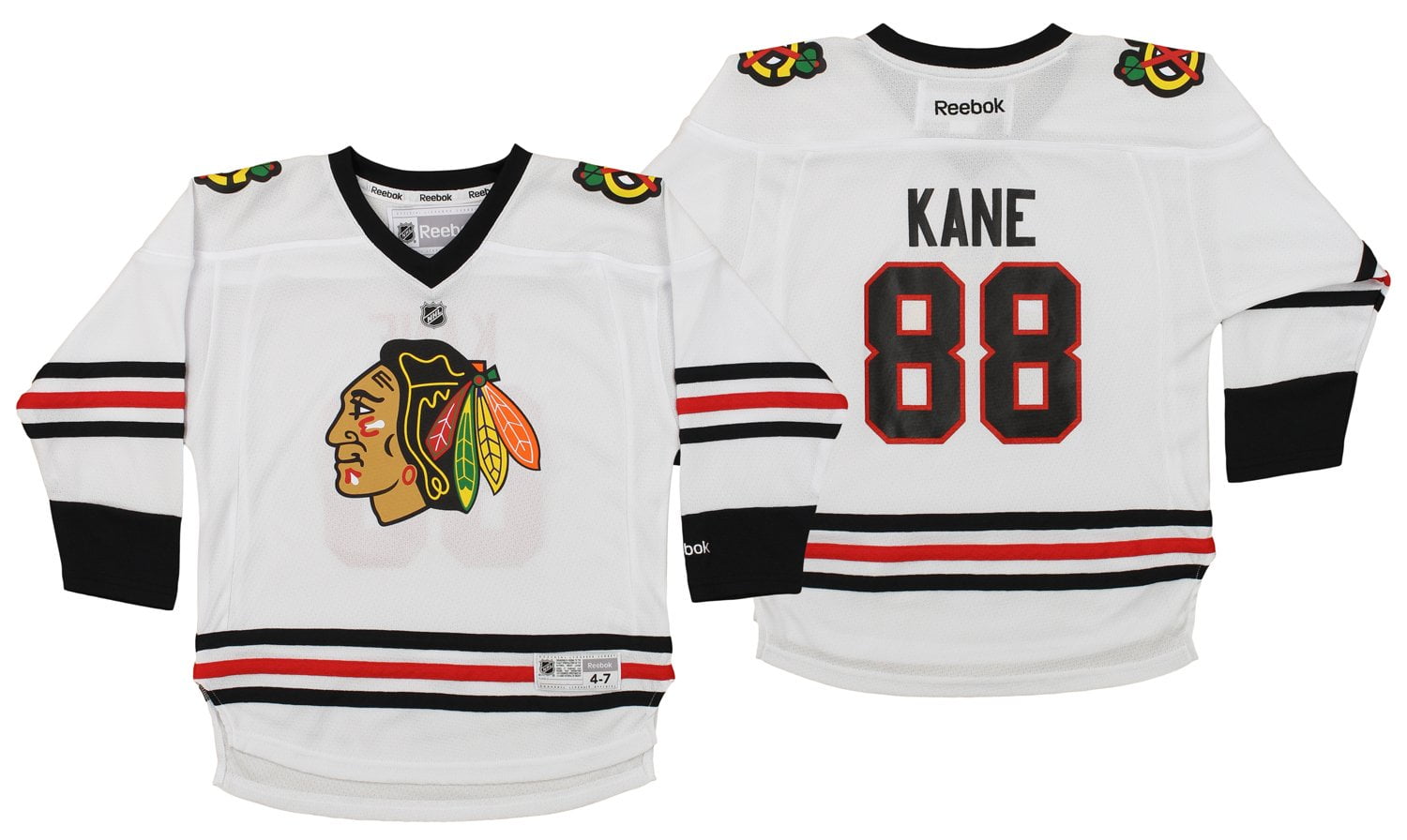 blackhawks jersey with strings
