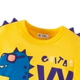 thumbnail image 4 of URMAGIC 2-7T Baby Boys Funny Dinosaur T-shirt Toddler Little Boys 3D Cartoon Tee Tops, 4 of 8