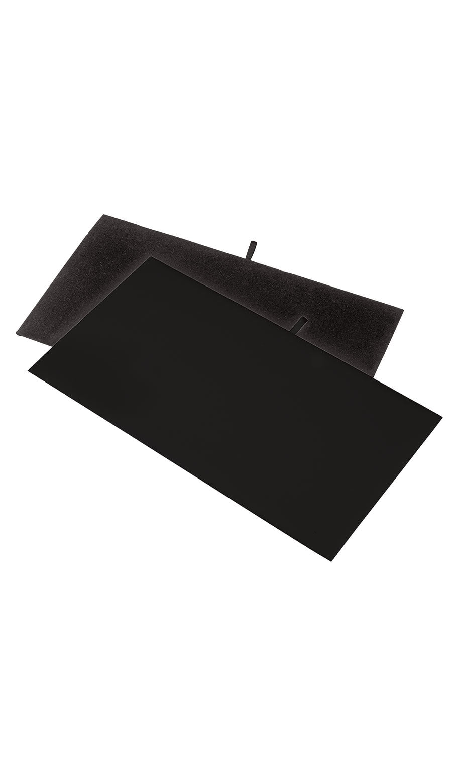 Large Rectangular Black Velvet Jewelry Pad/Tray Liners 141/4"L x 71