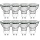 thumbnail image 1 of 8pcs Gu10 35w Warm White 2700k Halogen Reflector Dimmable Bulbs, 1 of 5