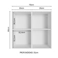 thumbnail image 3 of Alacena Gabinete Superior Cocina Madesa Reims 70cm Blanco 05, 3 of 10