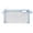 Light Blue, variant on Clear Mesh Zipper Pouch, Transparent Document Bag for Organizing Supplies, Office Files, Cosmetics, Travel Accessories, Multi-Purpose Storage Case