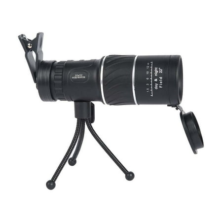 16X52 Mini Monocular Telescope High Powered for Adults Birthday Gifts for Men Dad Him Husband Teen Boys BAK4 & FMC Prism Scope for Birdwatching Outdoors Hunting Cool Gadgets for Men